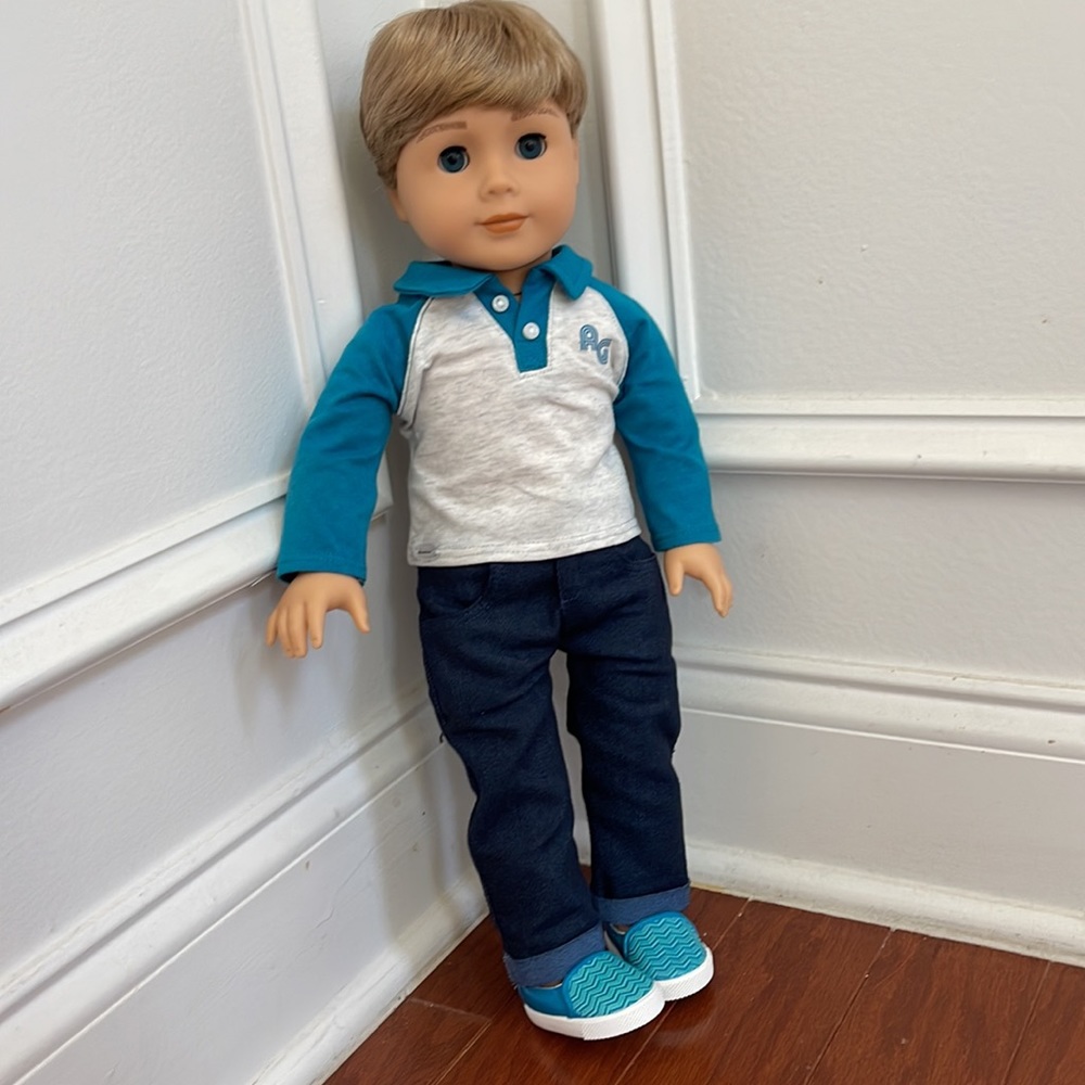 American Girl Boy Doll EUC